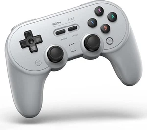 8bitdo Pro 2 Manette sans Fil Bluetooth - Gray Edition - Photo 1/10