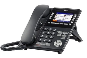 Téléphone couleur auto-étiqueté IP DT920 BK - Photo 1/1