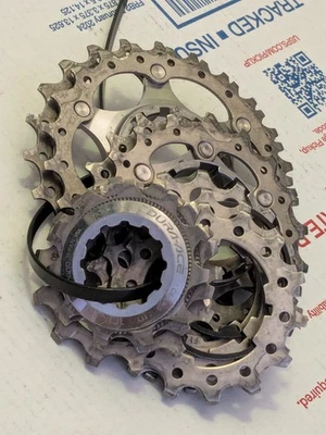 Shimano Dura Ace 7800 10 Speed Cassette 11-23 Titanium Road TT Tri CX Race Bike - Image 1 of 4