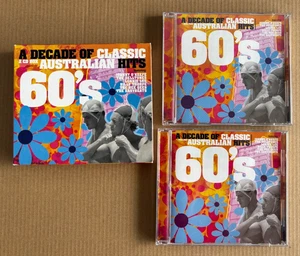 A Decade of Classic Australian Hits 60's 2003 2 CD Box - Foto 1 di 2