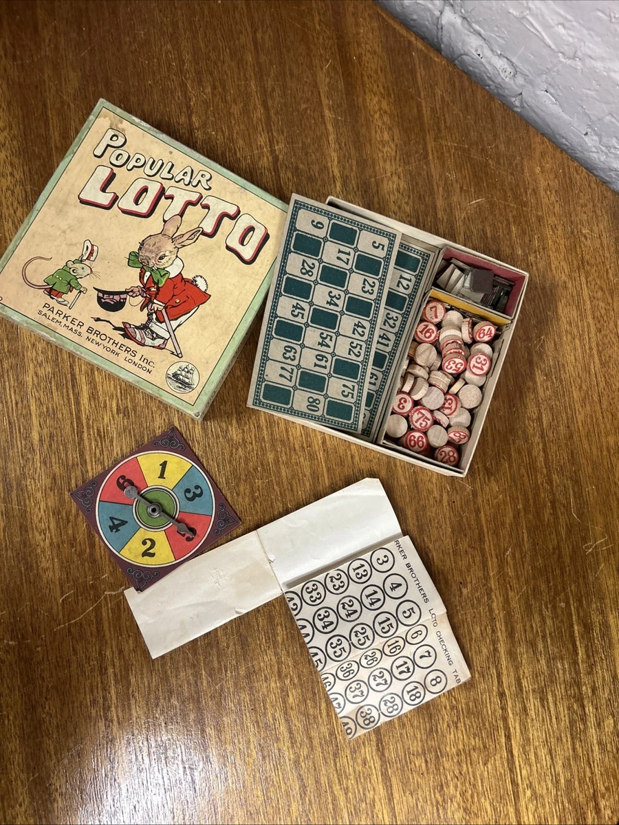 Bingo Vintage Manufacture Board & Traditional Games for sale - eBay