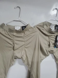 2 neue kleine kurze Schubladen Hosen Hose BASE LAYER US ARMY LEVEL 1 kalt  - Bild 1 von 9