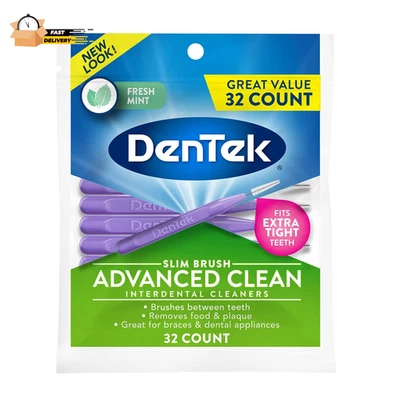 Cepillo Delgado Limpieza Avanzada Limpiadores Interdentales, Extra Apretado, 32 Unidades Foto 1 de 4
