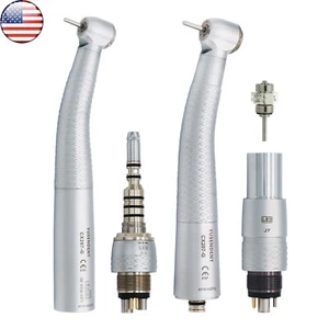 US COXO Dental 6Hole LED High Speed Handpiece Fiber Optic Fit Kavo NSK Standard - Picture 1 of 54