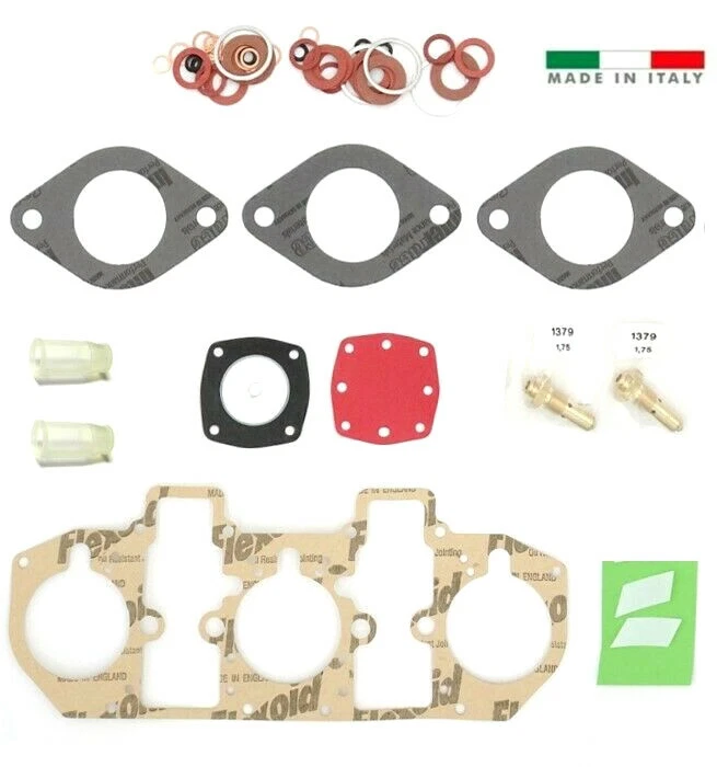 Kit de puesta a punto de reparación de carburador WEBER 40IDA y 46ida - 3 barriles PORSCHE  Foto 1 de 1