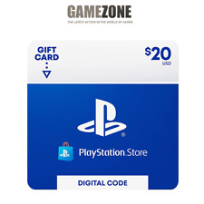 20 美元 PlayStation Store 美元卡 - PS PS PSN 美国商店 PS4 PS5