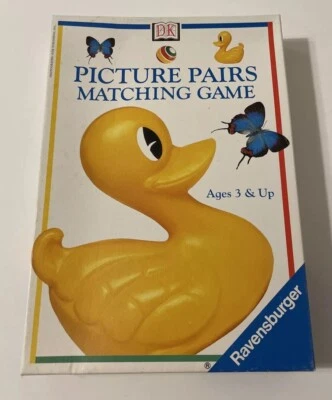 Vintage - Picture Pairs Matching Game by Ravensburger - 1997 Edition - Age 3 + - Image 1 of 4