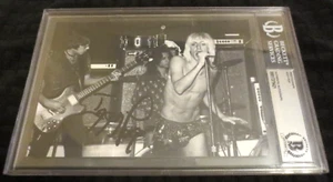 Iggy Pop Sänger The Stooges signed Autogramm 5x7 Foto BAS Beckett Auth Punk - Bild 1 von 3