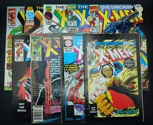 10 The Uncanny X-Men Comics Lot #117,129,196,201,288,297,309,330,338,374 Marvel - Picture 1 of 12