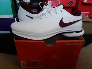 Nike Air Zoom Victory Tour 3 NRG Wide White Team Red Black Golf Cleat DX9025 104 - Picture 1 of 7