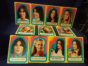 Vintage 1977 Topps Charlies Angels Series 3 Sticker SET (11)  * 1st print - Picture 1 of 2