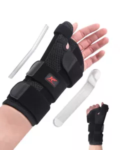 Hurmoya Wrist Brace Thumb Spica Splint Support for Carpal Tunnel - Picture 1 of 30