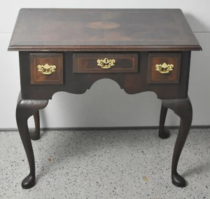 Councill Craftsmen Flame Mahogany Inlaid & Banded Lowboy 20th Century - Picture 1 of 10