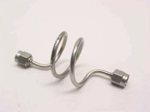 Markenlos Coiled Koaxial mit SMA-M - 4" lang Edelstahl - Bild 1 von 3