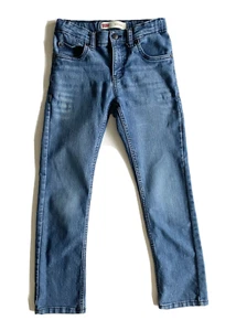 Levi’s 511 Slim Blue Denim Jean Youth Size 10 Adjustable Waist - Picture 1 of 4