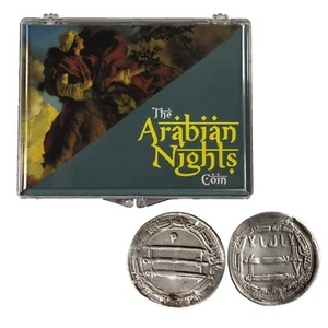 Arabian Nights: Coin of Harun al-Rashid (Clear Box) Silver Dirham ED - Picture 1 of 4