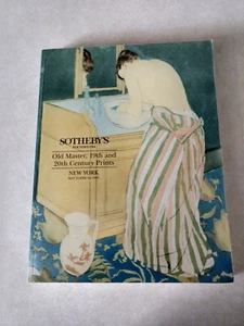 Sothebys Founded 1744 Old Master 19th and 20th Century Prints New York May 13  - Bild 1 von 7