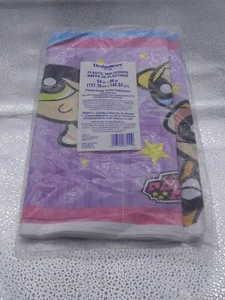 Powerpuff Girls Plastic Party Game Tablecover DesignWare 1999 U.S.A. AGC 54"x96" - Picture 1 of 12