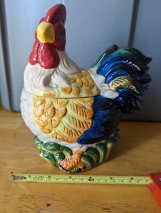 Rooster Cookie Jar made by Alco Industries French Country - Bild 1 von 11