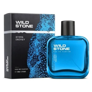 Wild Stone Hydra Energy Perfume for Men, 50 ml - Long Lasting Fragrance - Picture 1 of 2