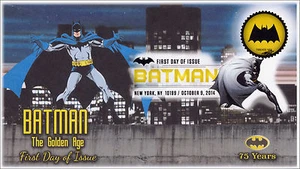 14-181 NEW Batman The Golden Age Bat Signal Digital Color Postmark FDC - Picture 1 of 1