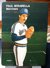 1984 Mother's Cookies Baseball Card of Paul Mirabella #17 (NM) Free Returns