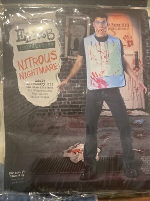 Disfraz de Pesadilla Nitrosa Kit de Accesorios para Adultos ☼ Paciente Dentista Miedo, Talla 1 Foto 1 de 2