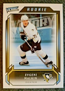 2006-07 Upper Deck Victory #304 Evgeni Malkin Rookie Card