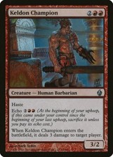 Keldon Champion FOIL Premium Deck Series: Fire and Lightning NM CARD ABUGames