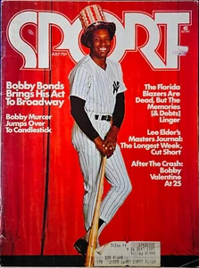 BOBBY BONDS NEW YORK YANKEES SPORT MAGAZINE JULY 1975 - Picture 1 of 2