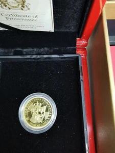 ST SAINT HELENA  - £1 ONE POUND GUINEA GOLD COIN UK east india company rare - Picture 1 of 6