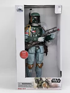 Star Wars - Boba Fett 13.5" inch Talking Action Figure by Disney Store NIB - Picture 1 of 6