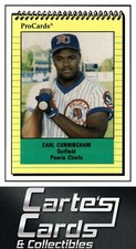Earl Cunningham 1991 ProCards #1354  Peoria Chiefs
