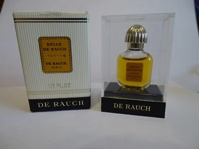 Vintage Belle De Rauch Perfume 1/7 Oz Unused original plastic showcase in Box - Image 1 of 4
