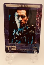 Rare 2003 Artbox T2: Judgement Day FilmCardz Promo Cell Card I'll Be Back -- #P1