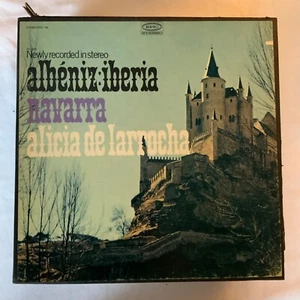 ALBENIZ-IBERIA-NAVARRA-DE LAROCCHA-ORIGINAL EPIC 2-LP VINYL BOX SET- RARE - Picture 1 of 3