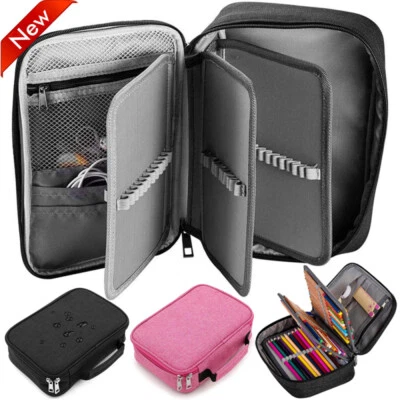 3 Fach Federmäppchen 72 Slots Federmappe Federtasche Bleistift Tasche Federmappe - Bild 1 von 4