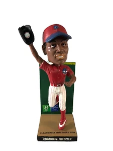 DOMONIC BROWN CLEARWATER THRESHERS PHILLIES BOBBLEHEAD SGA - Picture 1 of 4