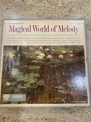 Reader's Digest Magical World Of Melody (Vinyl Album, LP) Box Set Of 10 1964 Vtg - Image 1 of 4