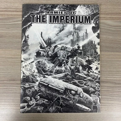 ARMIES OF THE IMPERIUM EPIC RULEBOOK WARHAMMER 40K 40,000 1991 GAMES WORKSHOP - Image 1 of 4