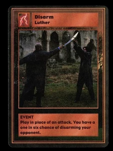 Disarm Luther Highlander: The Card Game Trading Card  CCG - Picture 1 of 2