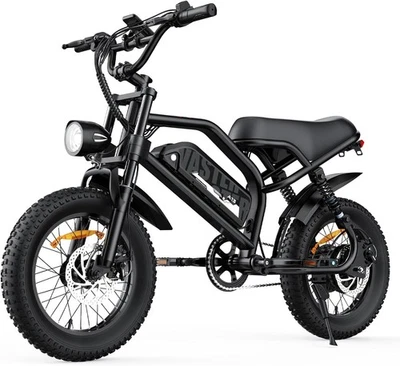 AVDLBIKE Electric Bike for Adults Teens 500W 35Mile 20MPH 16'' Off-road Mountain bike New