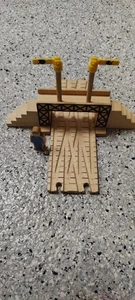 Thomas & Friends Wooden Train PEDESTRIAN BRIDGE 1994 Double Crossover Track RARE - Picture 1 of 7
