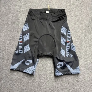 Sponeed Cycling Shorts Men Medium Black Padded Biking Compression Bike Triathlon - Picture 1 of 9