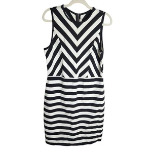 Ann Taylor Loft Ponte Strick Etuikleid Gr. 12 Careerwear Büro Schlankmacher Stretch - Bild 1 von 11