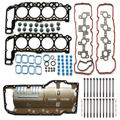 Juego completo de pernos de junta para Chrysler Aspen Dodge Ram 1500 Jeep 2004-2007 4,7 L Foto 1 de 4