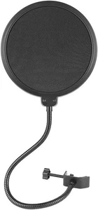 Mikrofon Popschutz Pop Filter, 6 Zoll, 360° Schwanenhals, Windschutz für Studio - Bild 1 von 5