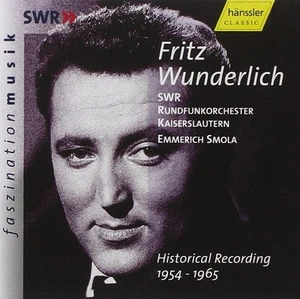 Fritz Wunderlich Historical Recording 1954 - 1965 CD *Brand New* - Imagen 1 de 1