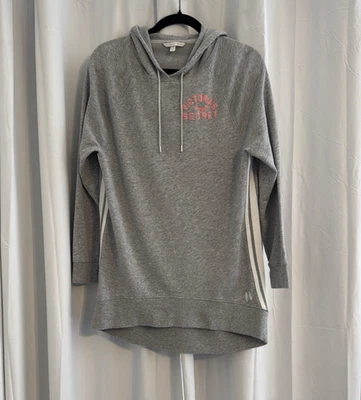 Victoria’s Secret Angel Wings Sudadera con Capucha Gris Longline Pullover Mujer’s Mediana Foto 1 de 4