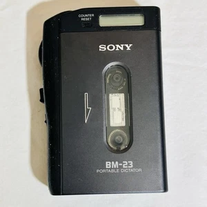 Sony BM-23 tragbarer Diktator Standard Kassettenspieler Diktiergerät FÜR TEILE - Bild 1 von 7